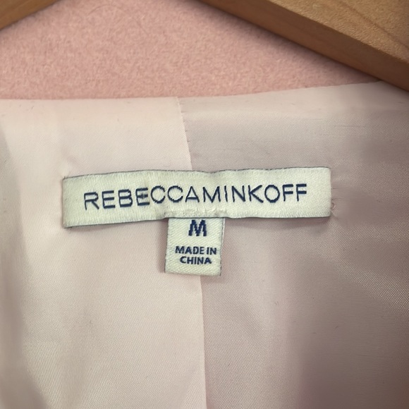 Rebecca Minkoff Virgin Wool Biker Jacket - Picture 2 of 11